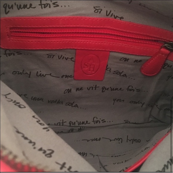 ASH Pre-owned Domino Chain Fold-over Leather Bag Clutch Bag - Picture 6 of 7